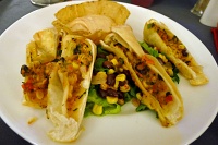  Room Service: Southwestern eggrolls at Sheraton Albuquerque Airport Hotel