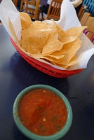  Chips and salsa at The Original Mexican Cafe