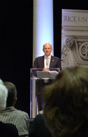  Rice University president David Leebron