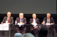  Left to Right: Allen Matusow, Malcolm Gillis, David Leebron, and George Rupp