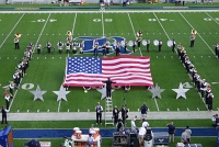  MOB playing Star Spangled Banner, pre-game