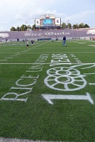  Rice Centennial commemorated on the field