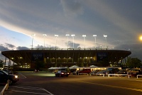  Rice Stadium, sunset