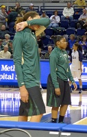  Baylor players stretch (Brittney Griner in the foreground)