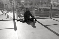  Homeless, Walkway over Las Vegas Blvd