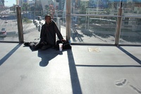  Homeless, Walkway over Las Vegas Blvd