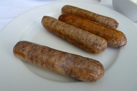  Pork Sausage, Bellagio In-Room Dining