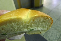  Bagel with Scallion Cream Cheese Spread from NY Penn Station