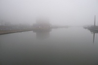  River in Morning Fog, New Jersey