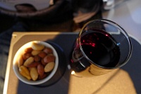  Red wine and warm nuts