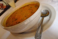  Asopao de pollo (chicken Puerto Rican gumbo) at Barrachina