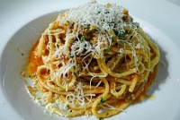  Spaghetti bolognese at Al Dente