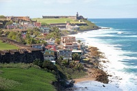  Looking west from Castillo de San Cristóbal
