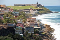  Looking west from Castillo de San Cristóbal