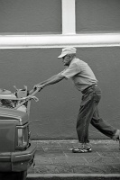  Cart pusher, Old San Juan
