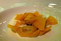  Caramelle di Parma with Fagioli and Foie Gras at B&B Ristorante