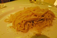  Tonnarelli Cacio e Pepe at B&B Ristorante