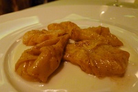  Casonsei di Pera with Gorgonzola Fonduta at B&B Ristorante