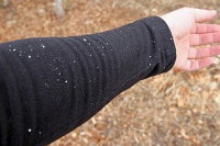  Fresh snow on fleece