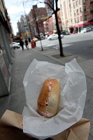  Lox spread bagel sandwich from Daniel's Bagels