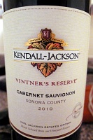 Kendall-Jackson Cabernet Sauvignon Vintner's Reserve 2010