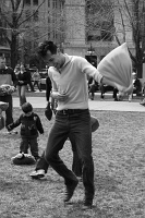 Pillow Fight, Millenium Park