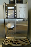  Espresso machine, T-2 United Club at ORD