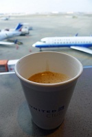  Cafe Latte, T-2 United Club at ORD
