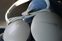  New headphones with attached adapter
