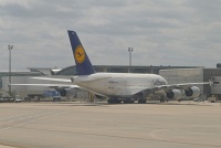  Lufthansa A380, IAH