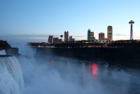  Niagara Falls, Ontario at Night