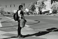  Hippy with Purse, Downtown Niagara Falls