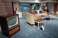  Hollywood hotel room set, Lucy Desi Museum