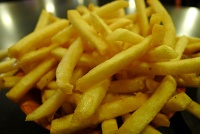  French fries at Duff's 