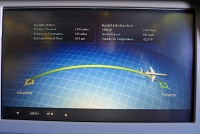  Flight data, enRoute IFE - Executive Class, Air Canada CRJ-700