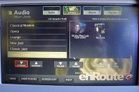  Audio album library, enRoute IFE - Executive Class, Air Canada CRJ-700