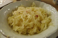  White cabbage salad at Augustiner Grossgaststaette, Munich