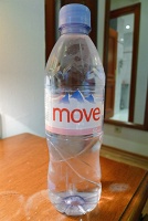  Evian bottle