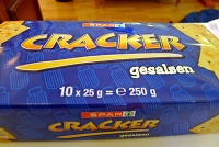  Saltine crackers