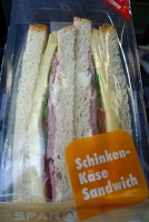  Ham and cheese sandwich