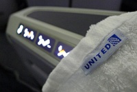  Hot towel - BusinessFirst Class, United Airlines