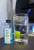  Gin and tonic on United