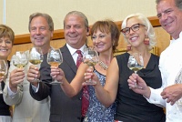  Pre-Grand Tasting toast