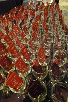  Complimentary wine glasses