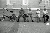  Barberia al aire libre - Palacio Real, Madrid