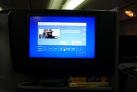  In-flight entertainment - IAH-FRA