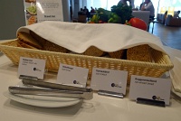  Bread station at Lufthansa Senator Lounge, Frankfurt Airport