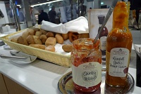 Assorted breads and condiments at Lufthansa Senator Lounge, Frankfurt Airport