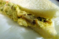  Sandwich with mixed vegetable spread, Madrid
