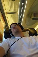  Autorretrato - Renfe AVE First Class cabin, Madrid-Sevilla